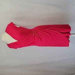 Tommy Bahama Carmela Faux Wrap Dress Fuschia Size Small